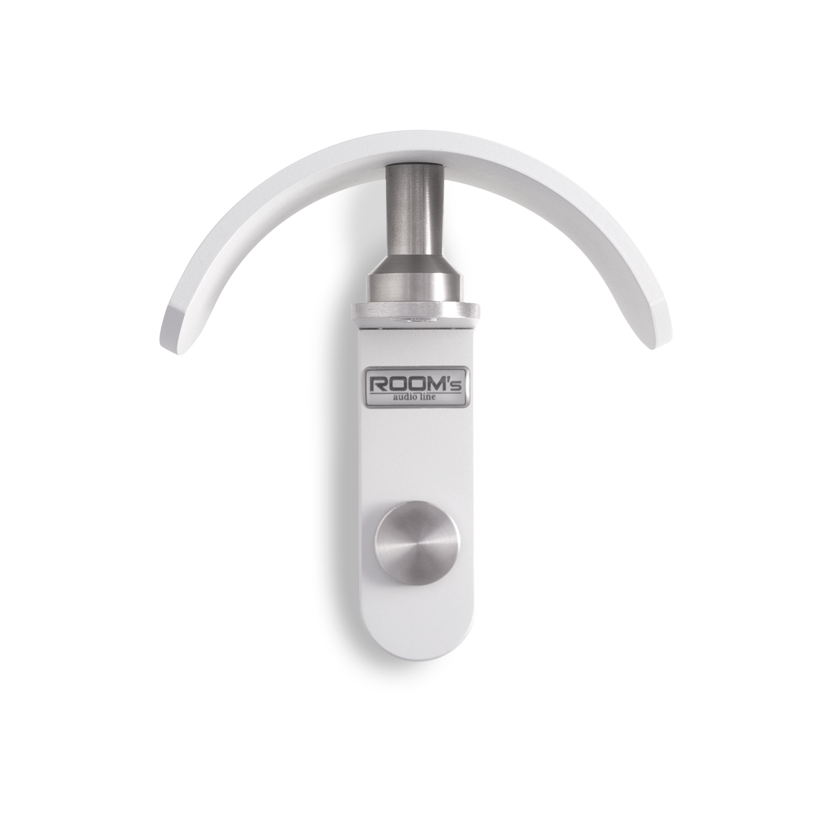 ROOM´s FS-Pro Wandhalter für Kopfhörer silber